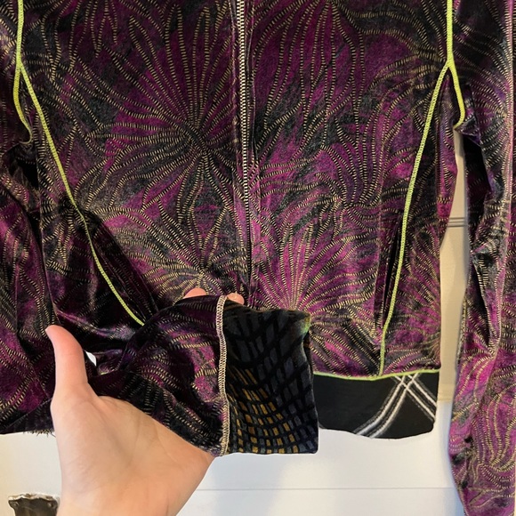 Velvet Custo Barcelona Northern Lights Zip Up Shirt - Picture 7 of 7